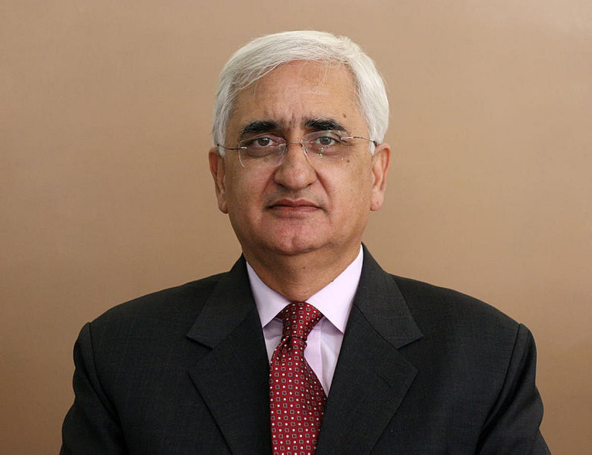 Former external affairs minister Salman Khurshid. File photo