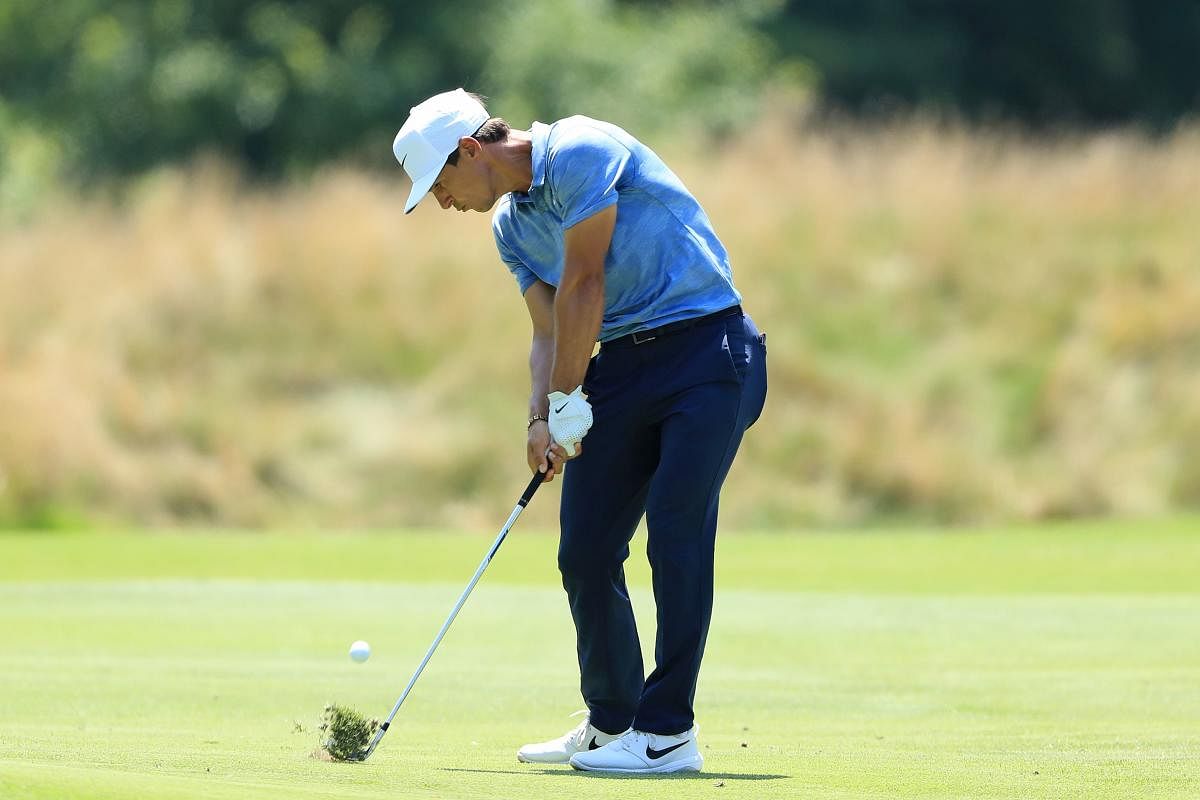 The 29-year-old -- a member of the victorious 2019 European Ryder Cup team and a five-time champion on the European Tour -- is to appear in court in London on August 21. (AFP Photo)