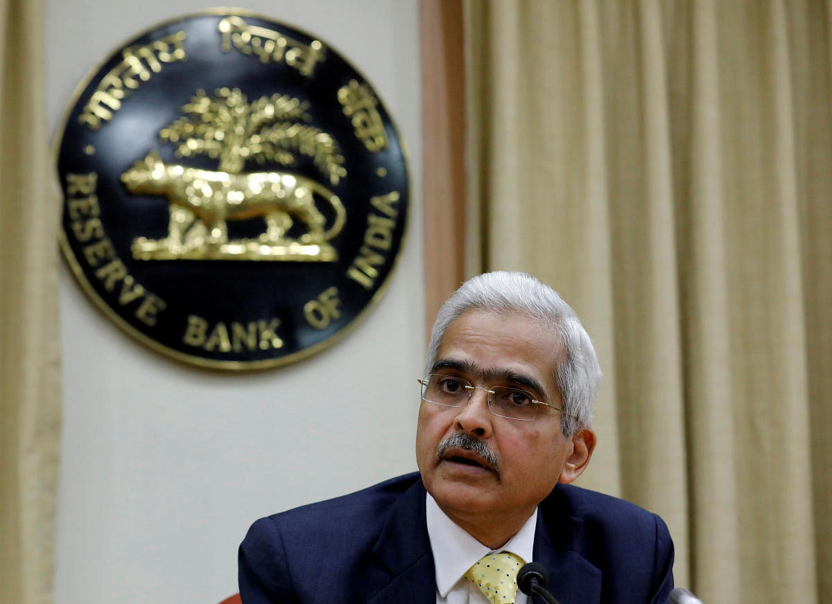 FILE PHOTO: Shaktikanta Das, the new Reserve Bank of India (RBI) Governor, attends a news conference in Mumbai, India, December 12, 2018. REUTERS/Danish Siddiqui/File Photo