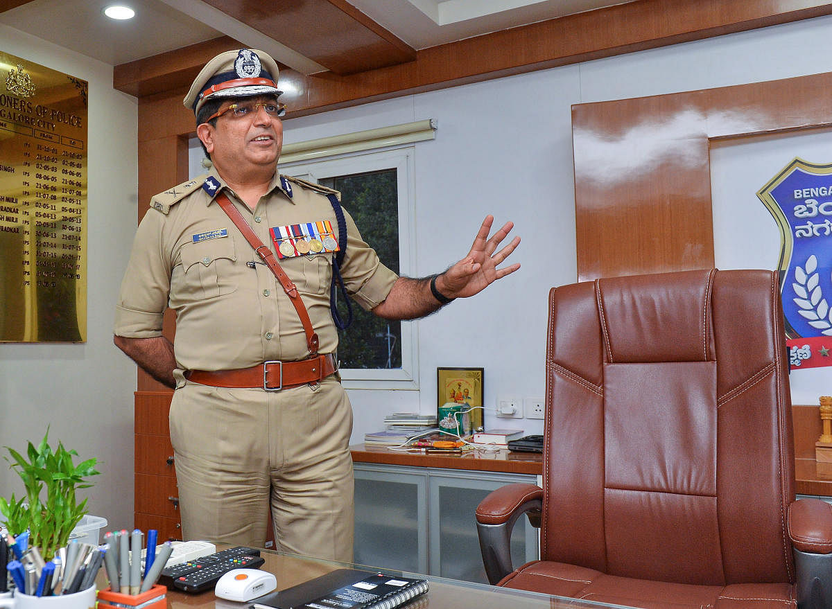 Bengaluru City Police Commissioner Bhaskar Rao. PTI Photo