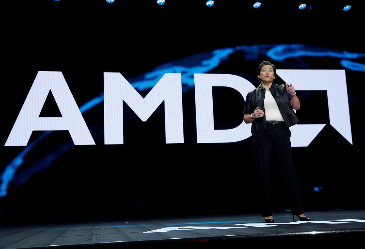 AMD's newest generation of server chip, called EPYC, uses a new chip-making technology from its contract manufacturers that helps the chips have better performance while consuming less power. Reuters Photo