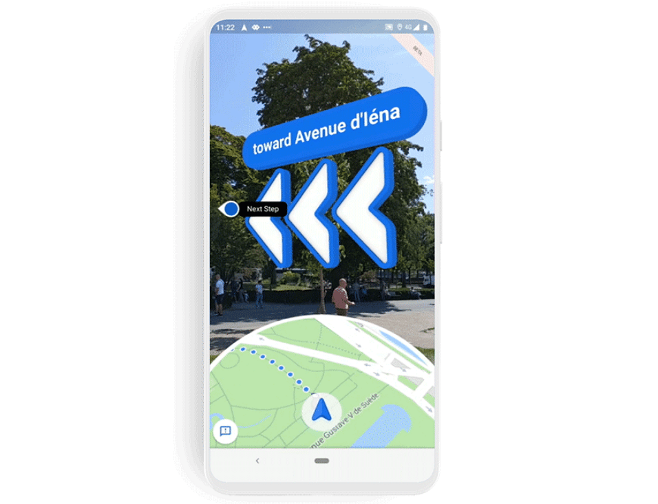AR feature released to Google Maps version of both Android mobiles and iO-based Apple iPhones