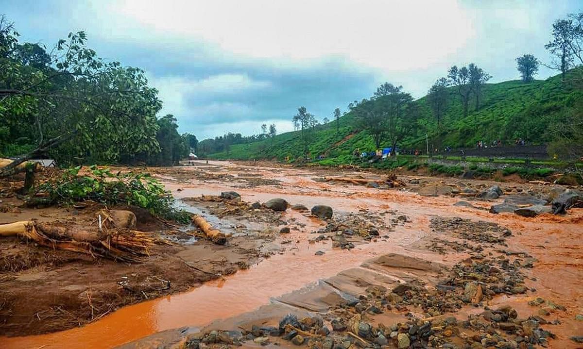 Chief Minister B S Yediyurappa said this was the "biggest calamity" in 45 years adding his government has sought Rs 3000 crore as relief from the Centre. (PTI Photo)