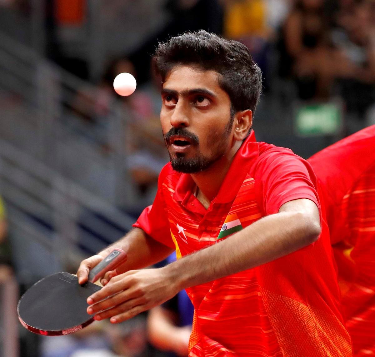 G Sathiyan became the first Indian table tennis player to break into the top-25 in world rankings. REUTERS 