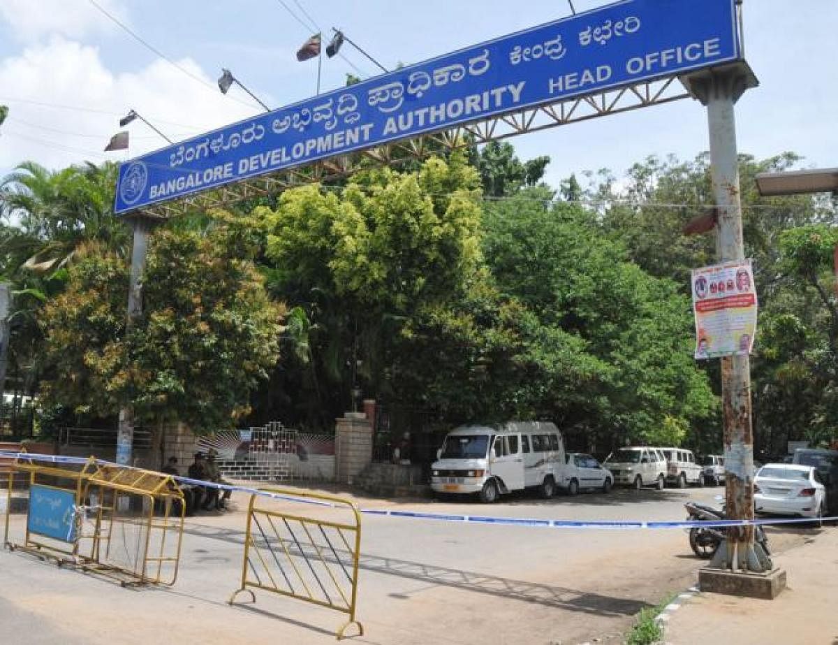 DH File picture of Bangalore Development Authority. 