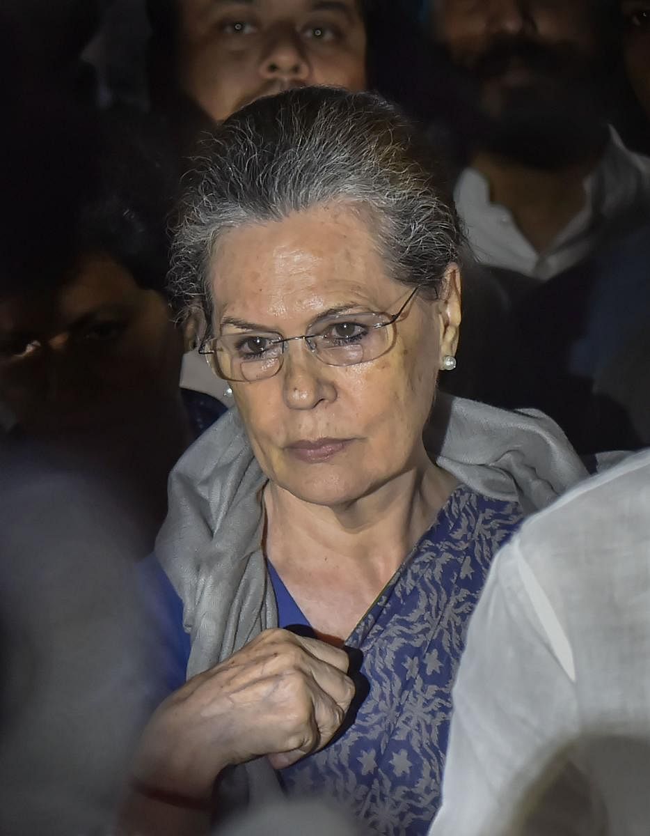 Sonia Gandhi was appointed as interim Congress President on Aug 10