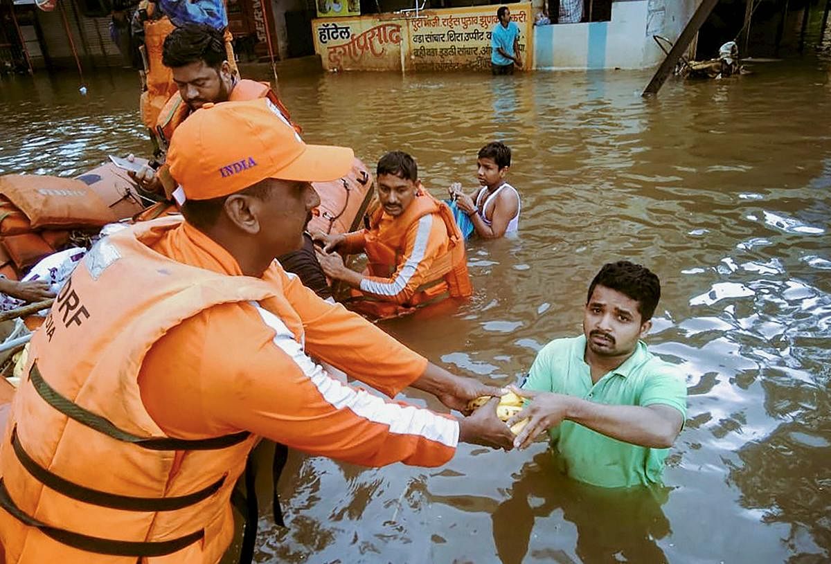 The flood has left many in Kerala devastated. (PTI photo)