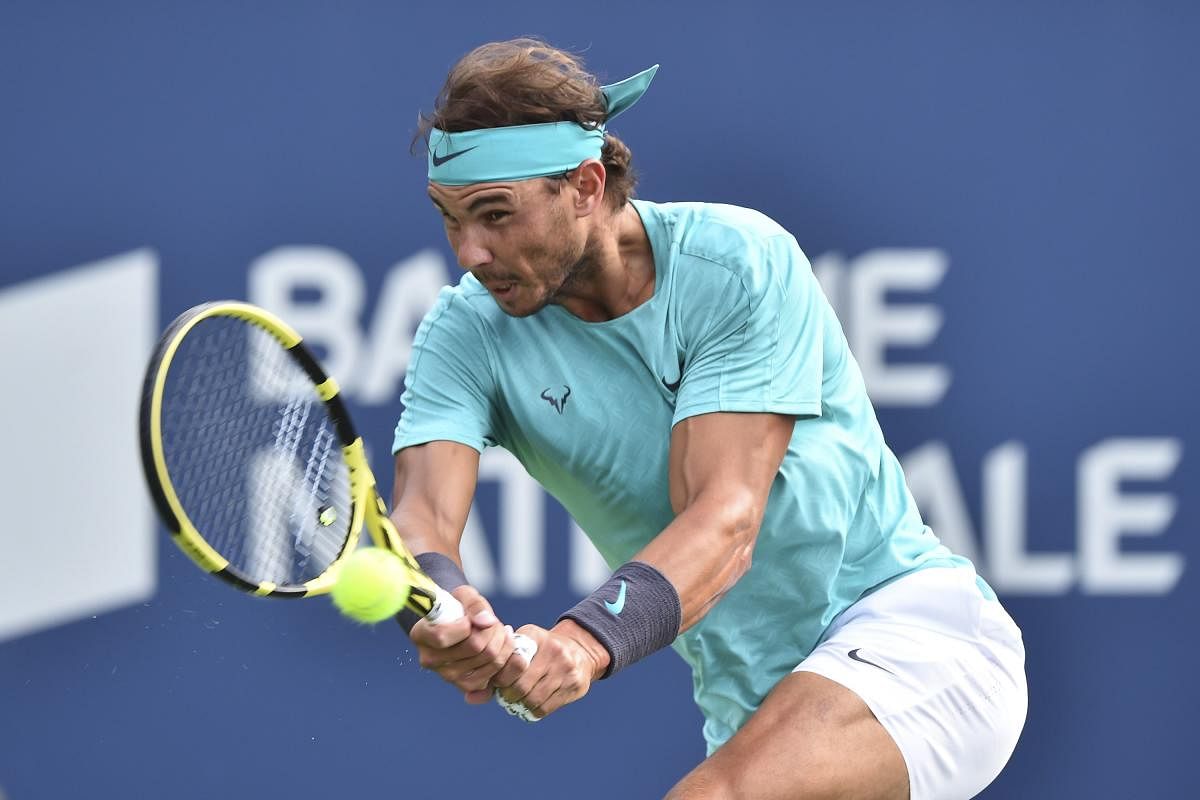 The announcement came a few hours after Nadal won his fifth Canadian title 6-3, 6-0 over Russian Daniil Medvedev. (AFP file photo)