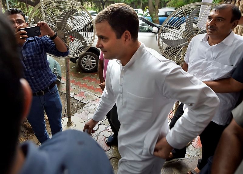 Despite Congress’ outgoing president Rahul Gandhi ruing that the internal sabotage was also one of the reasons for the collapse of the government. (PTI Photo)