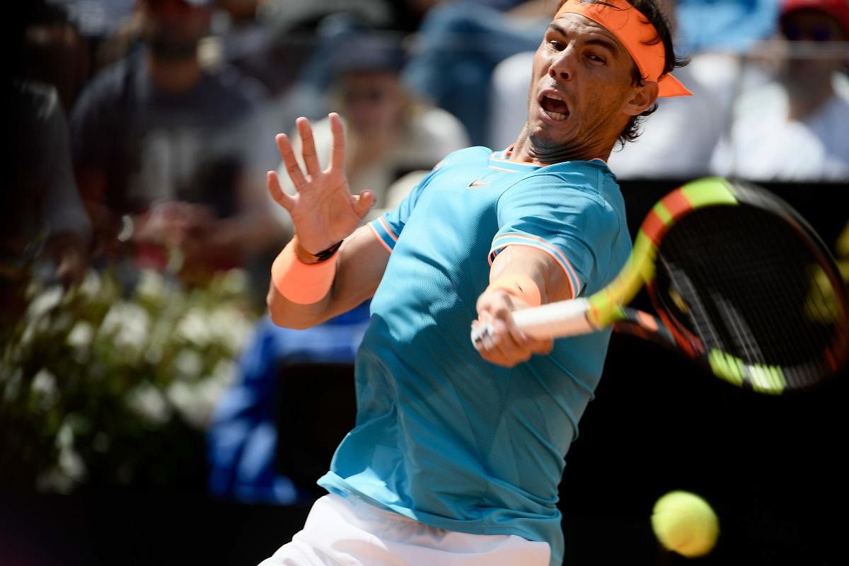 CLAY FAVOURITE: Rafael Nadal. AFP