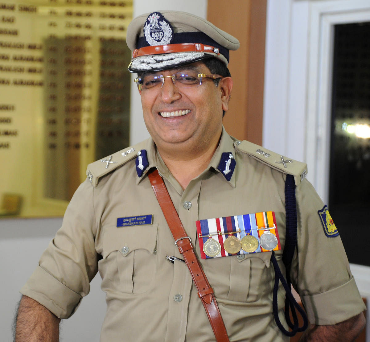 Police Commissioner Bhaskar Rao
