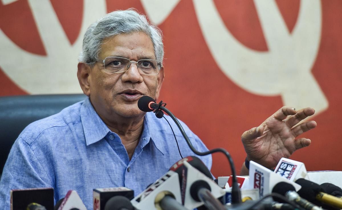 CPM general secretary Sitaram Yechury. (PTI File Photo)