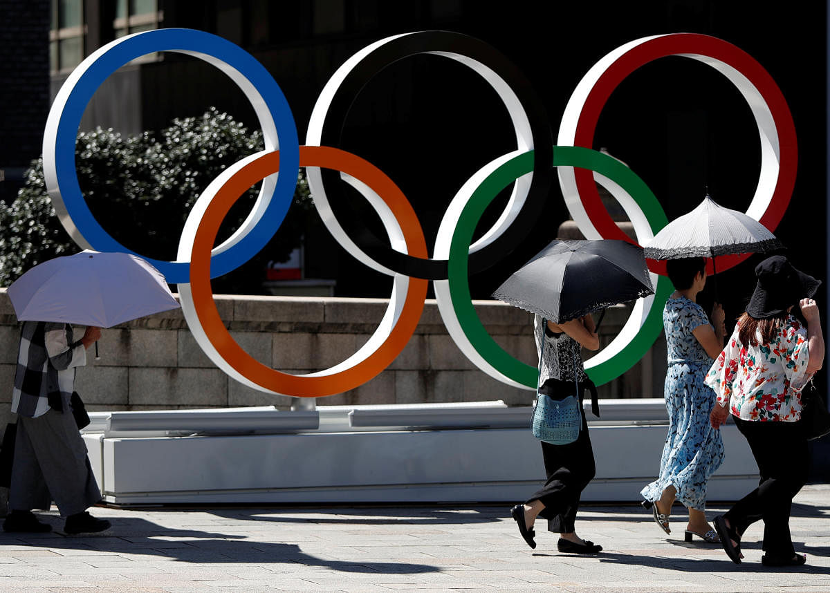 It is the latest of Tokyo 2020's test events to highlight concerns over the sweltering summer temperatures that can be expected at next year's July 24 Aug. (Reuters file photo)
