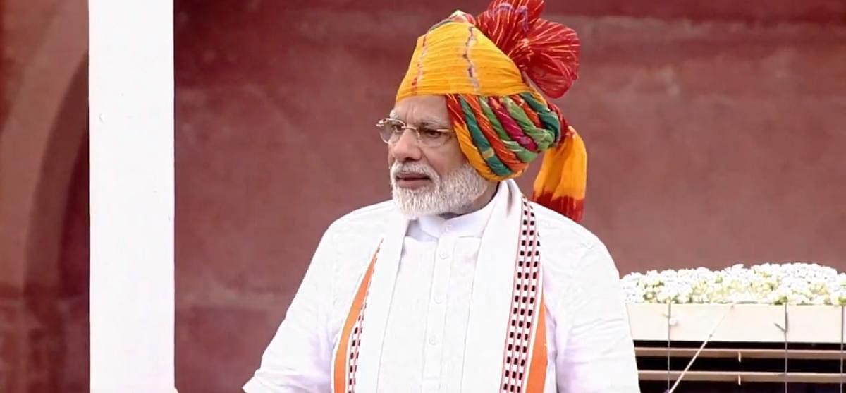 Modi said that the government has decided to invest Rs 100 lakh crore in infrastructure development. Photo credit: YouTube
