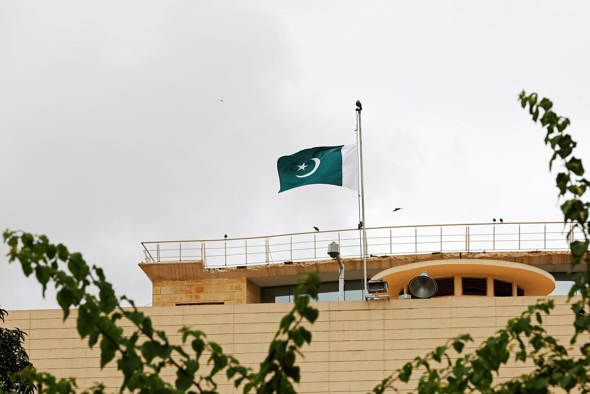 Pakistan observed a 'Black Day' on Thursday to coincide with India's Independence Day celebrations. (Reuters Photo)