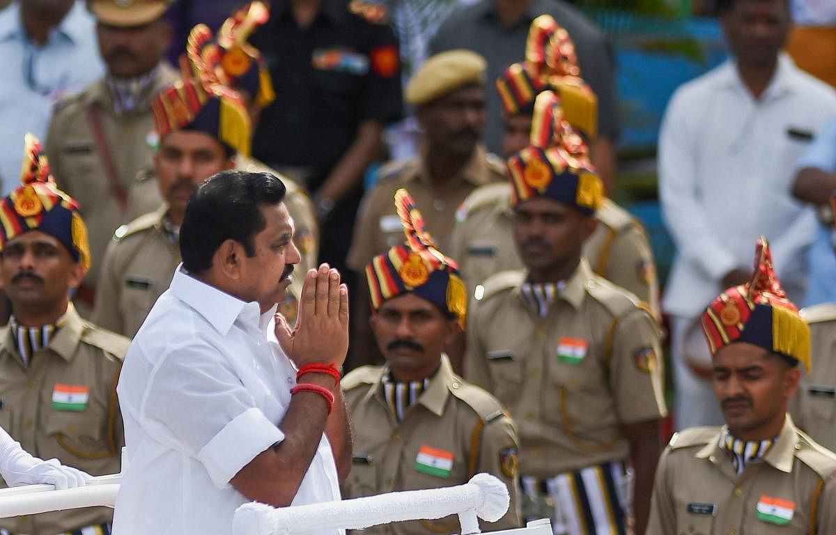 Tamil Nadu Chief Minister Edappadi K. Palaniswami. PTI Photo