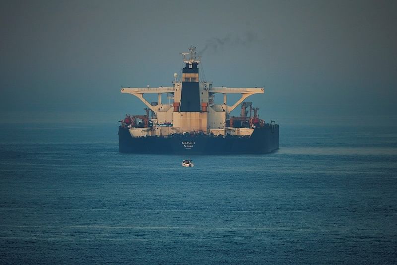 The Indian Captain and three other Indian crew members aboard an Iranian oil supertanker were on Thursday released. (Reuters Photo)