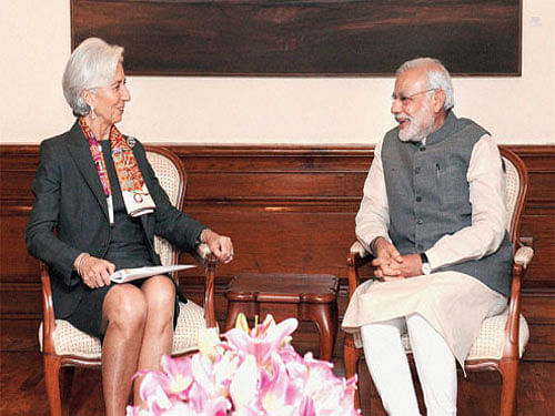 Modi, who was scheduled to arrive here late tonight from London after completing his three-day UK visit, is also likely to hold bilateral meetings with some of the G20 leaders on the margins of the Summit, as also with IMF Chief Christine Lagarde. PTI file photo