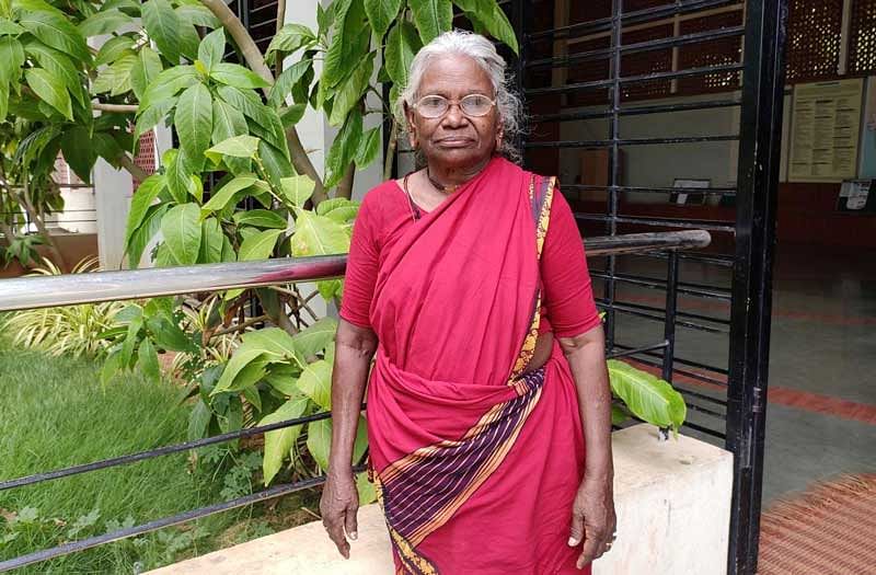 The ‘Padma Shri’ awardee, who still leads a spartan life, is not keeping well lately due to age-related complications, but her failing health hasn’t weakened her resolve to lift more rural women out of poverty. (DH Photo)