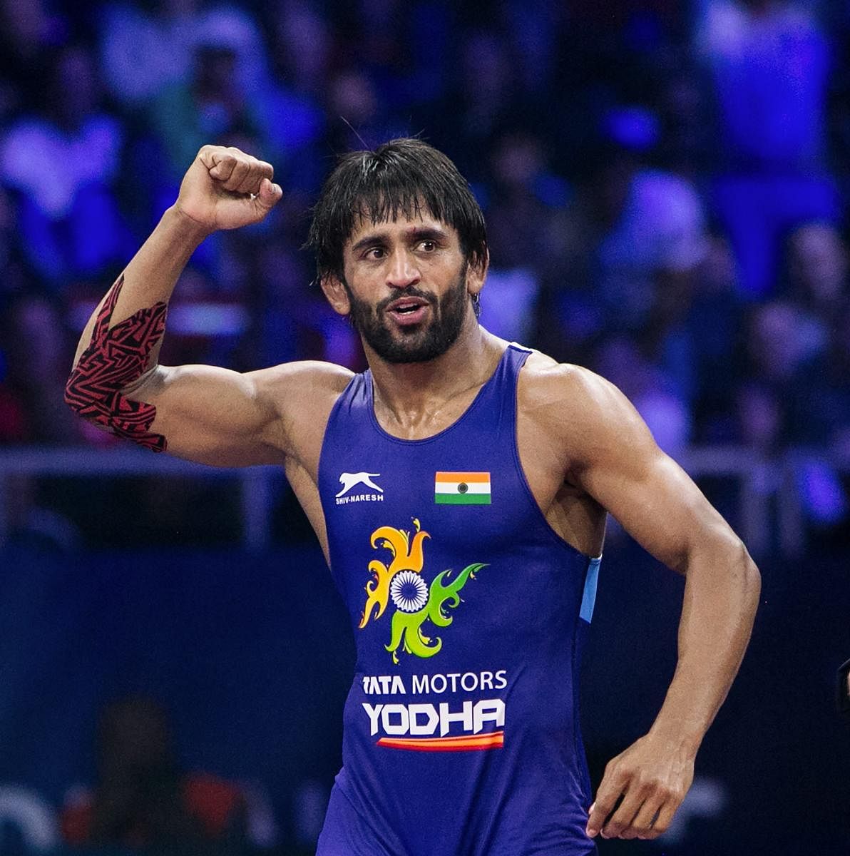 Asian and Commonwealth Games gold medallist wrestler Bajrang Punia. (PTI Photo)