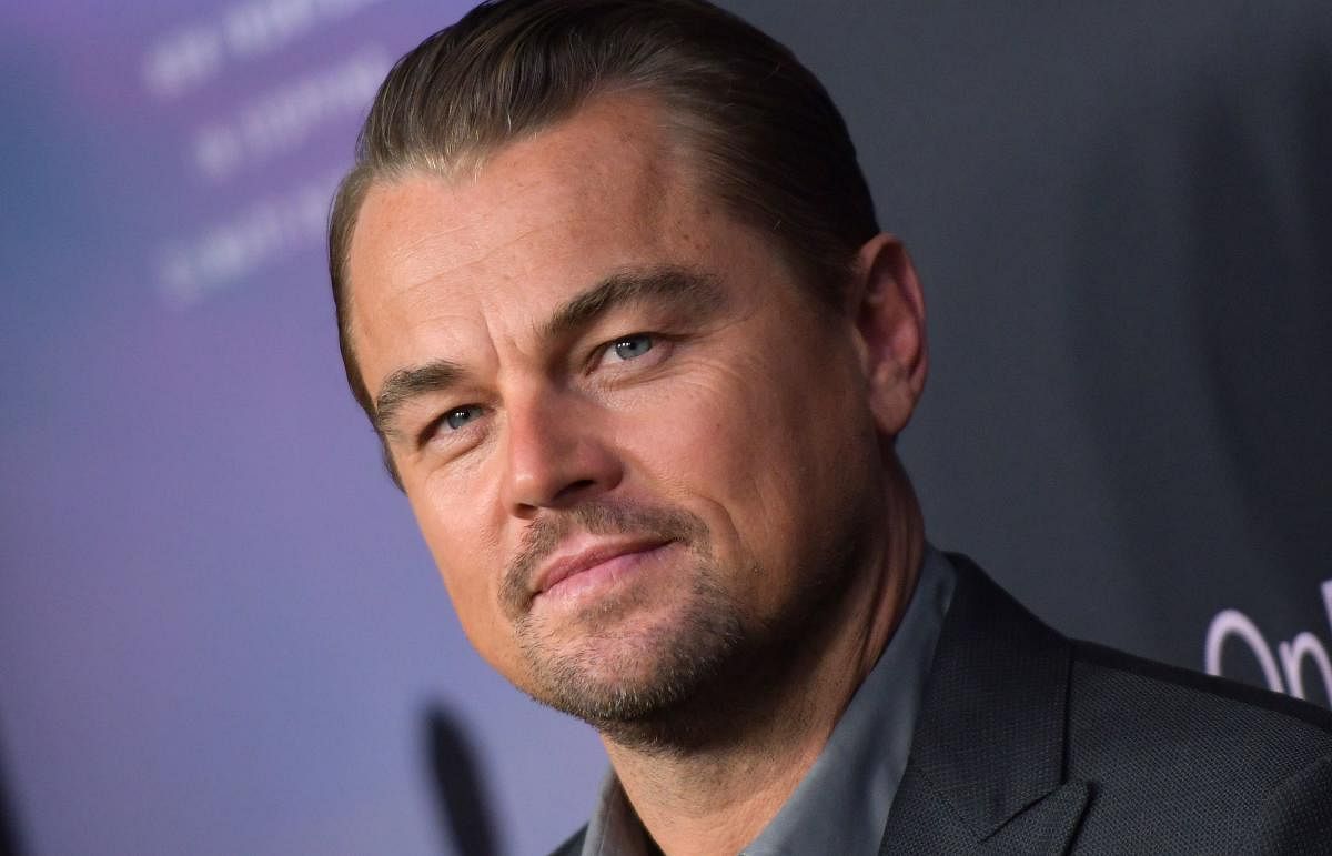 US actor Leonardo DiCaprio. AFP file photo