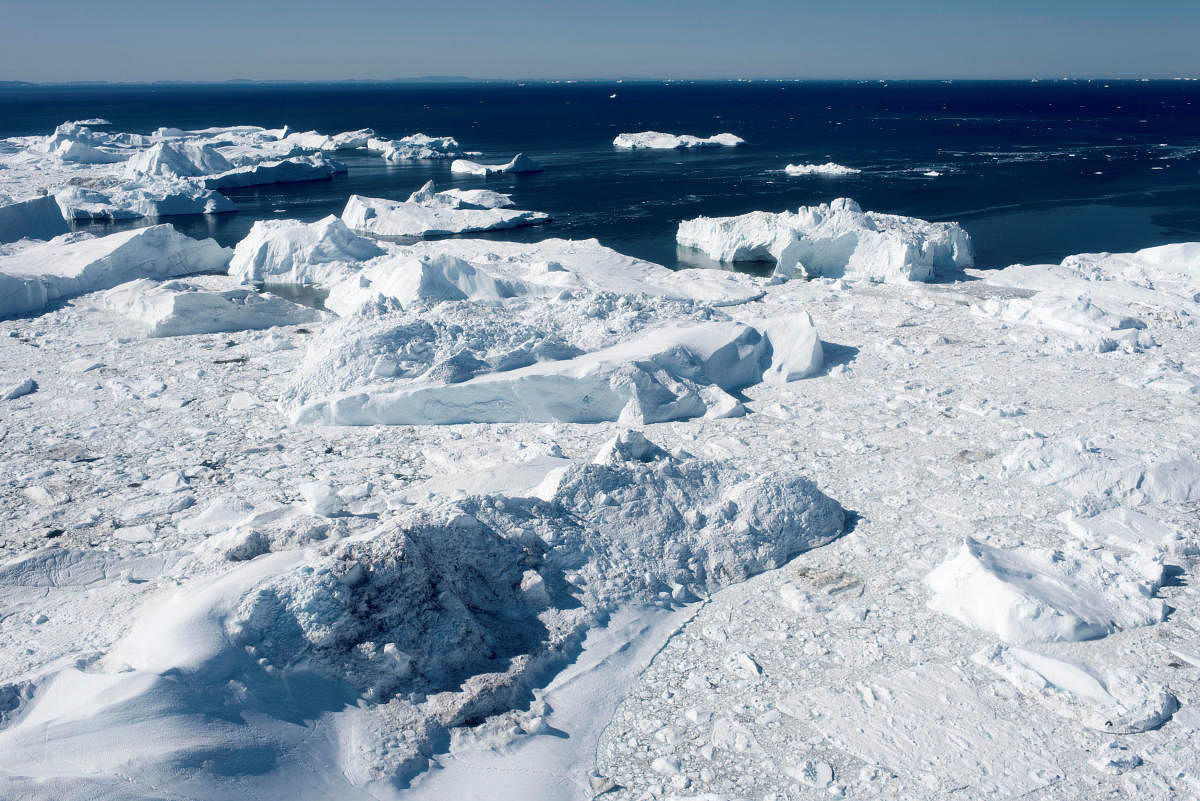 The accelerating polar ice melt has left sparsely populated Greenland, a self-governing part of Denmark, astride what are potentially major shipping routes. (Reuters file photo)