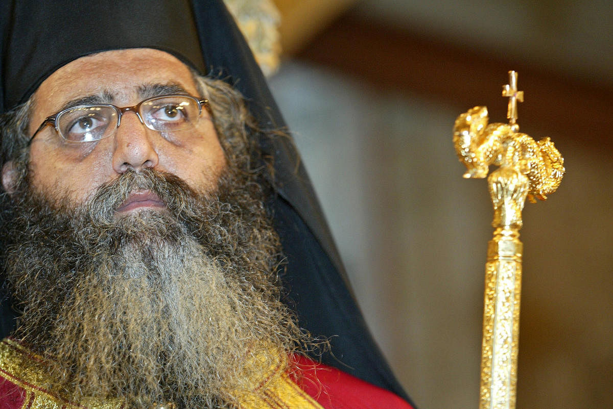 Cyprus's top law officer instructed police today to investigate the Greek Orthodox bishop for possible hate speech after he claimed homosexuality is passed on if a pregnant mother enjoys anal sex. (Photo AFP)