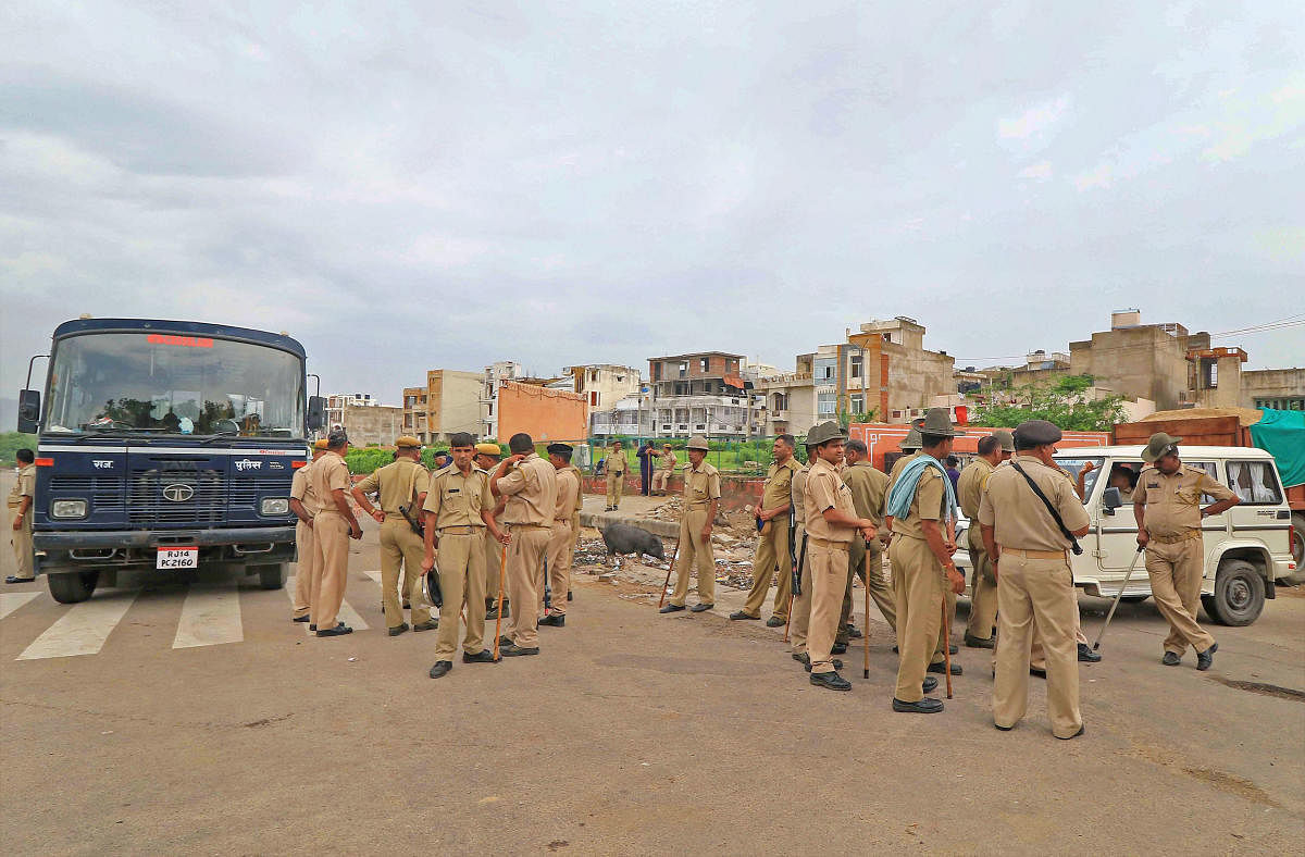 The police has directed superintendents to stay vigilant. Moreover, the sketches of all the terrorists have also been handed over to police officials in all districts. (PTI File Photo)