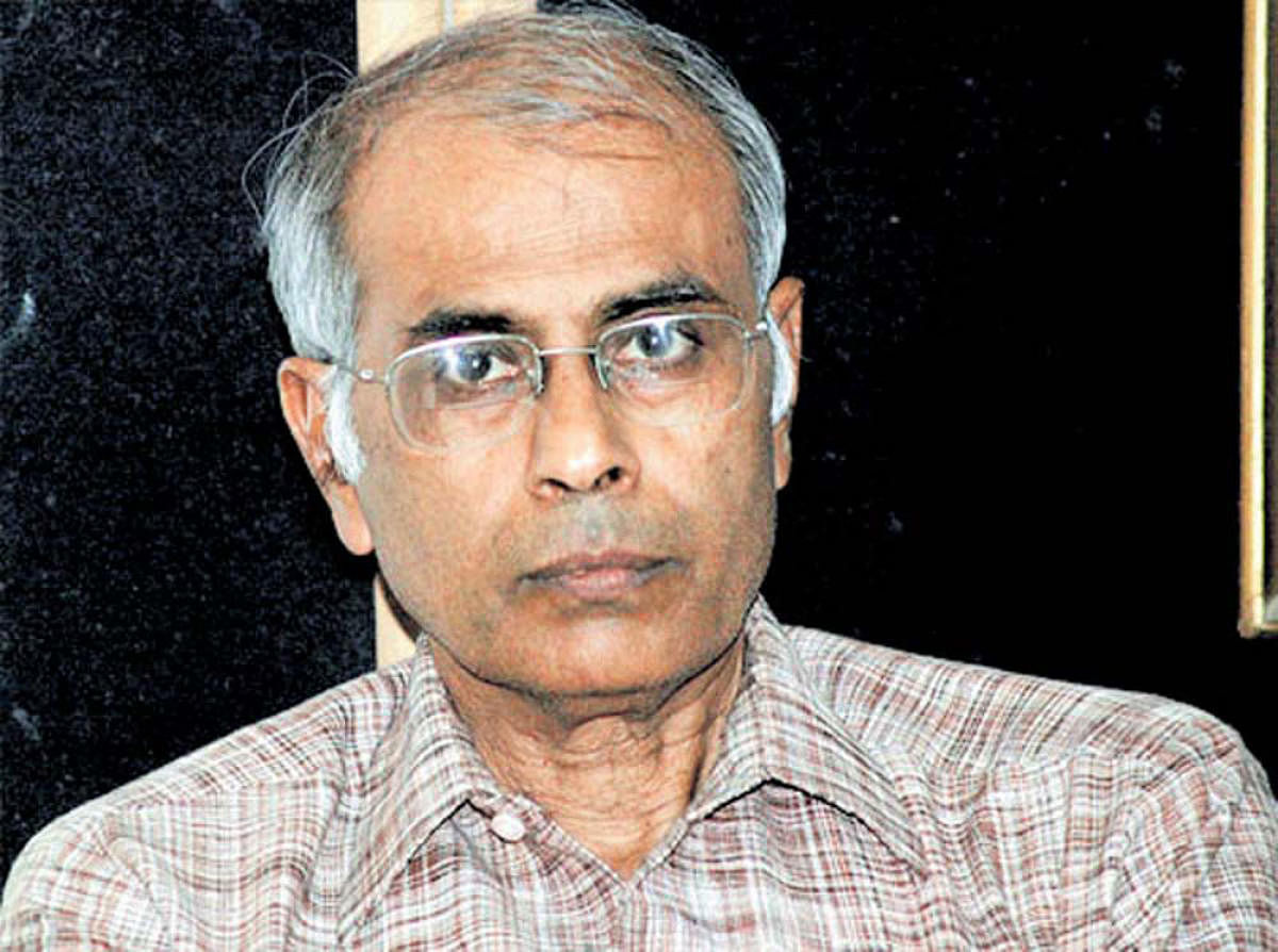 Narendra Dabholkar's family protested to punish real culprits (DH File Photo)