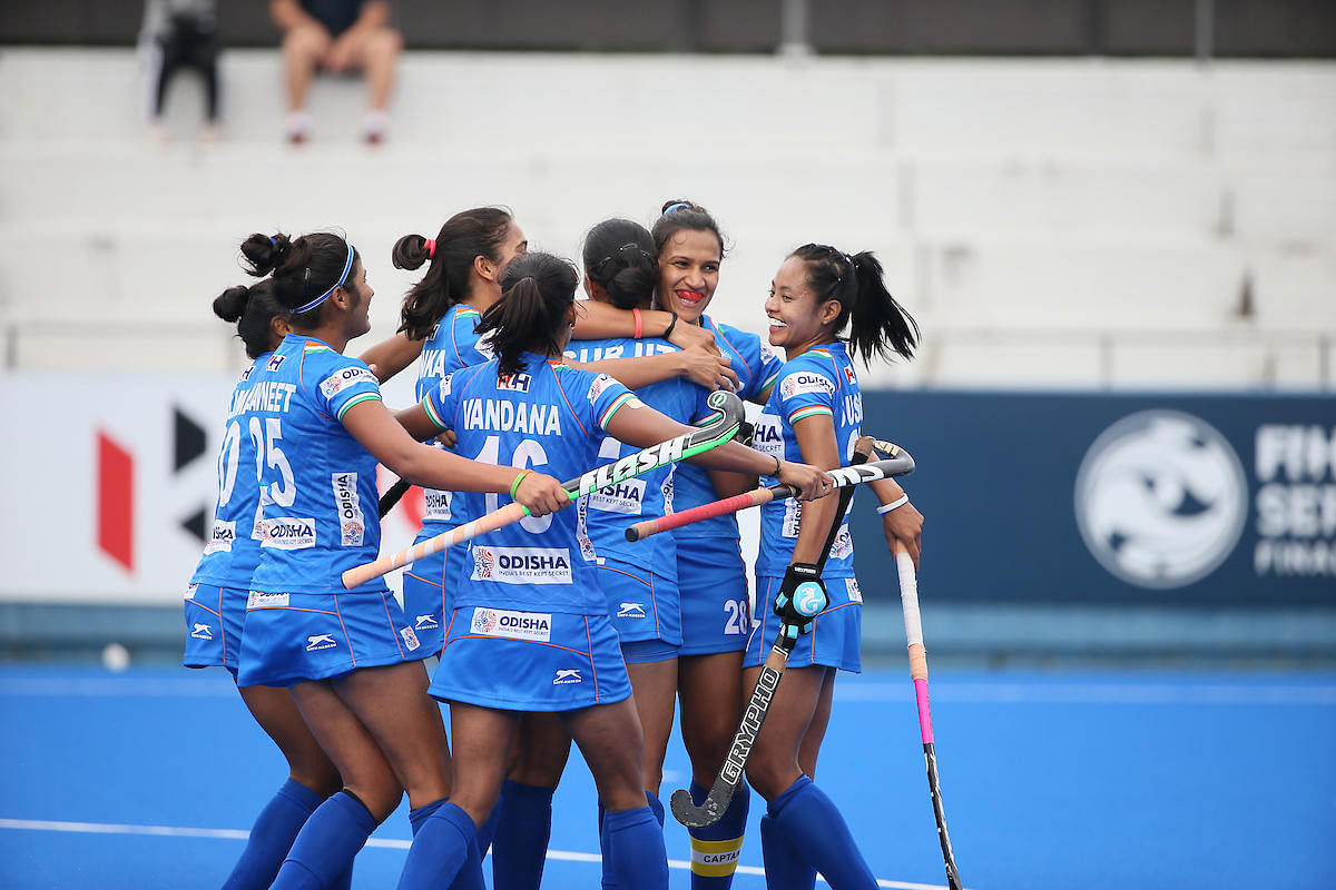 Indian women's hockey team. (PTI Photo)
