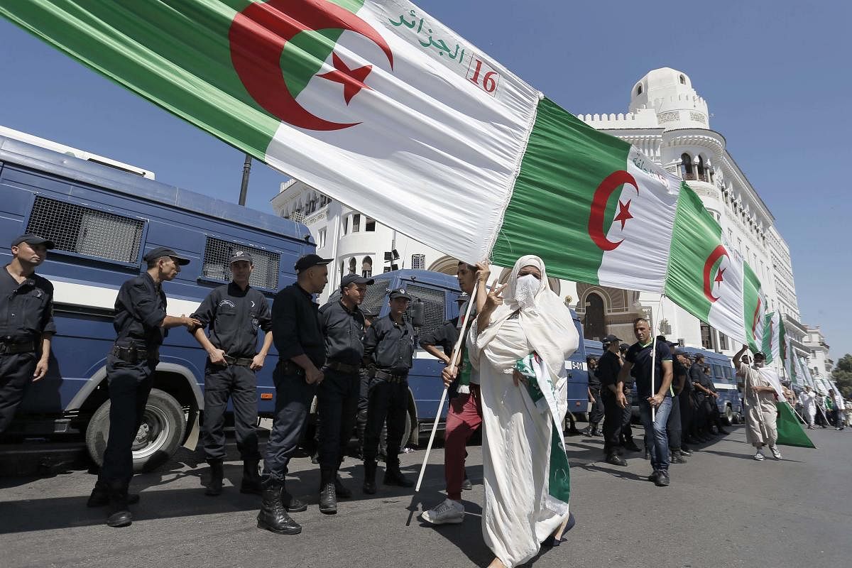 The progress already made is "irreversible", said Said Salhi, vice president of the Algerian League for the Defence of Human Rights and a prominent figure in the protest movement. (AP/PTI Photo)
