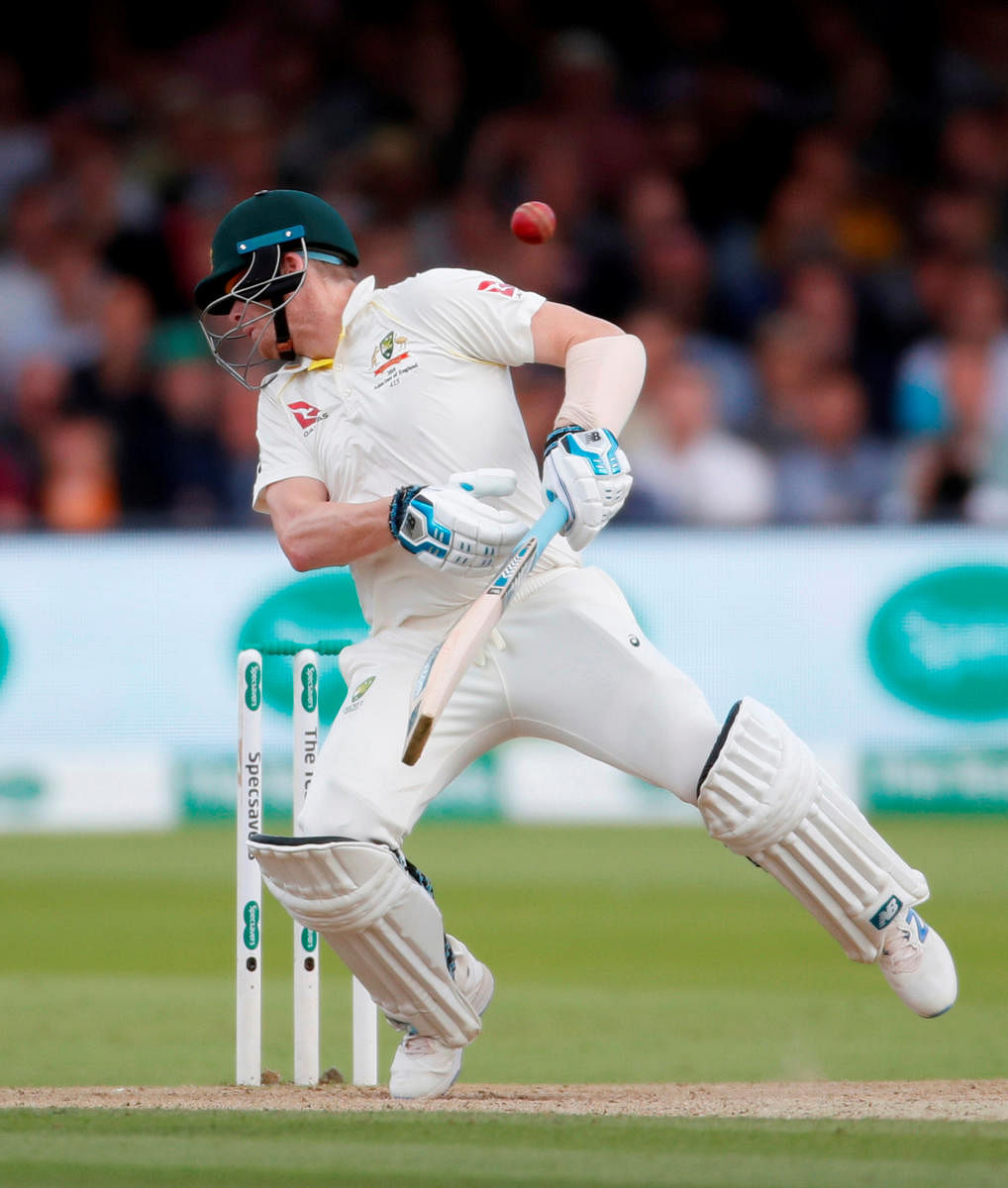 Australia’s Steve Smith became the first player to be replaced under the new concussion substitute rule after the right-hander was hit below his left ear by a Jofra Archer bouncer in the second Ashes Test. reuters