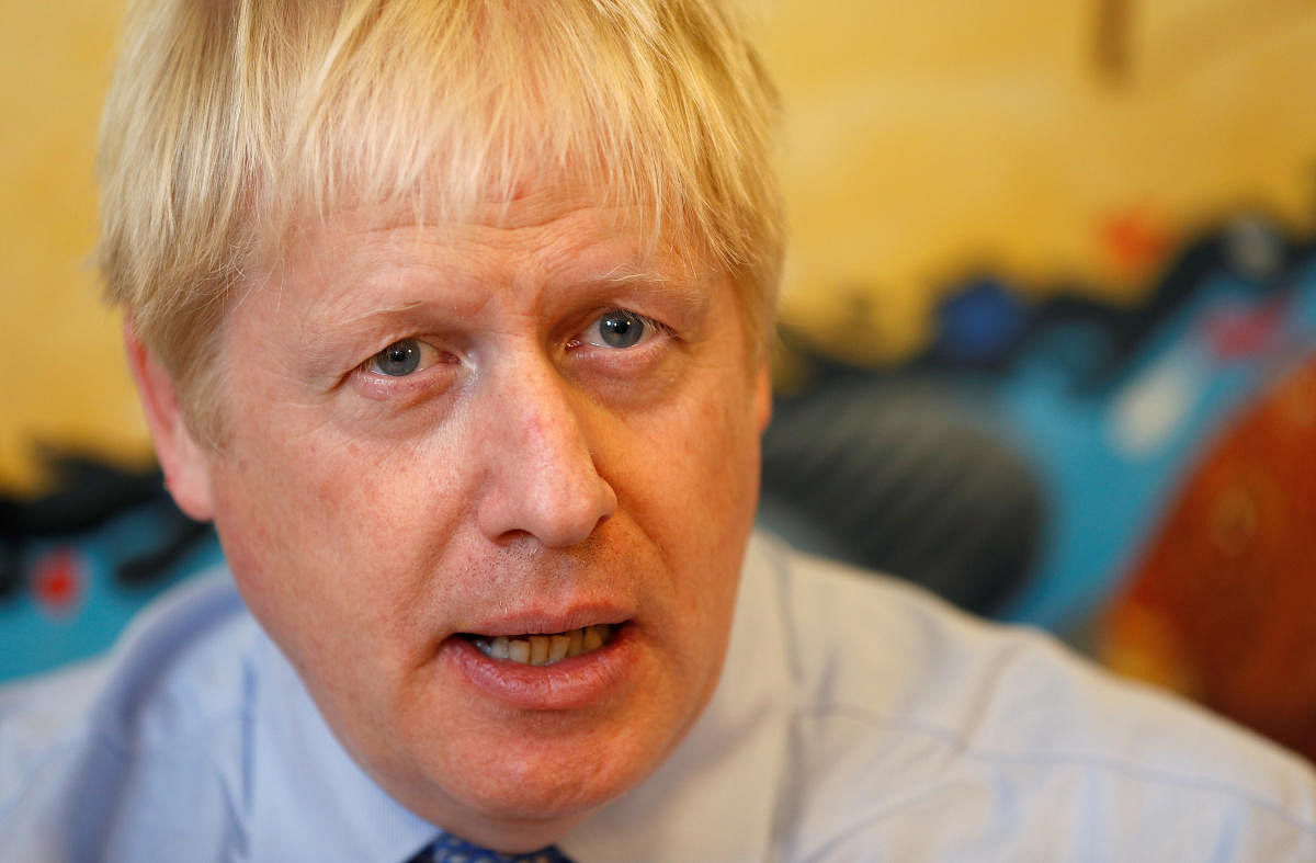 British Prime Minister Boris Johnson (REUTERS PHOTO)