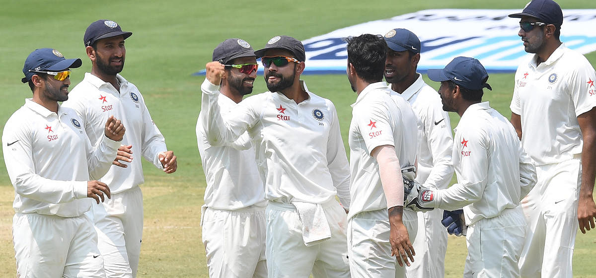 A win in the opening Test will be the 27th for Kohli as skipper and will put him on even keel with his predecessor Mahendra Singh Dhoni. (DH File Photo)