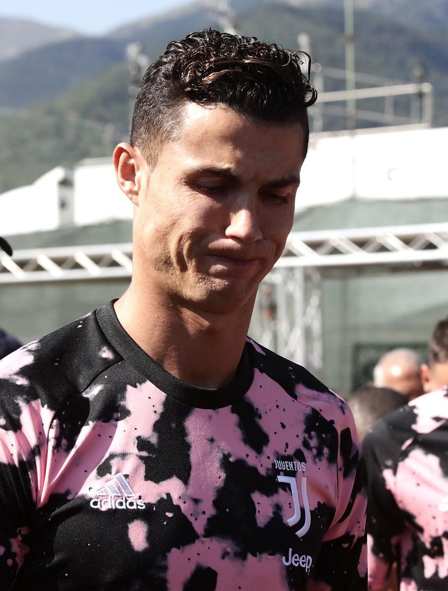 Ronaldo had to deal with rape allegations last year after former model Kathryn Mayorga filed a complaint in September alleging she was sexually assaulted by the footballer in 2009 in a Las Vegas hotel room. (AFP Photo)