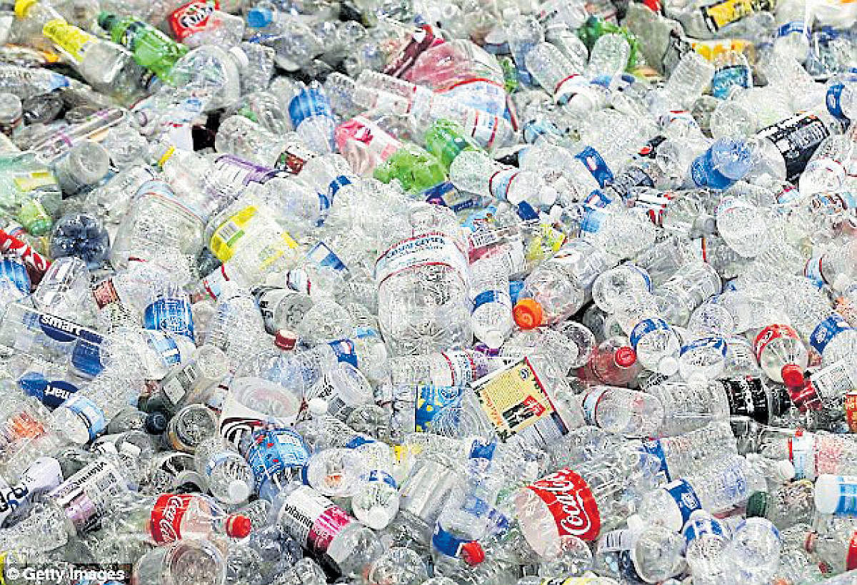 A new scheme aimed at combatting garbage and pollution allows people to exchange recyclable plastic bottles for money to buy bus tickets. (Image for representation)