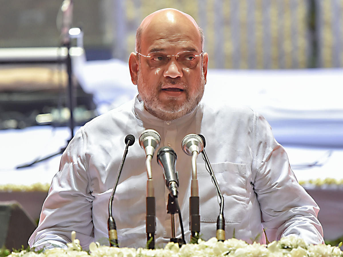 Home Minister Amit Shah demand quick justice for minors (PTI Photo)