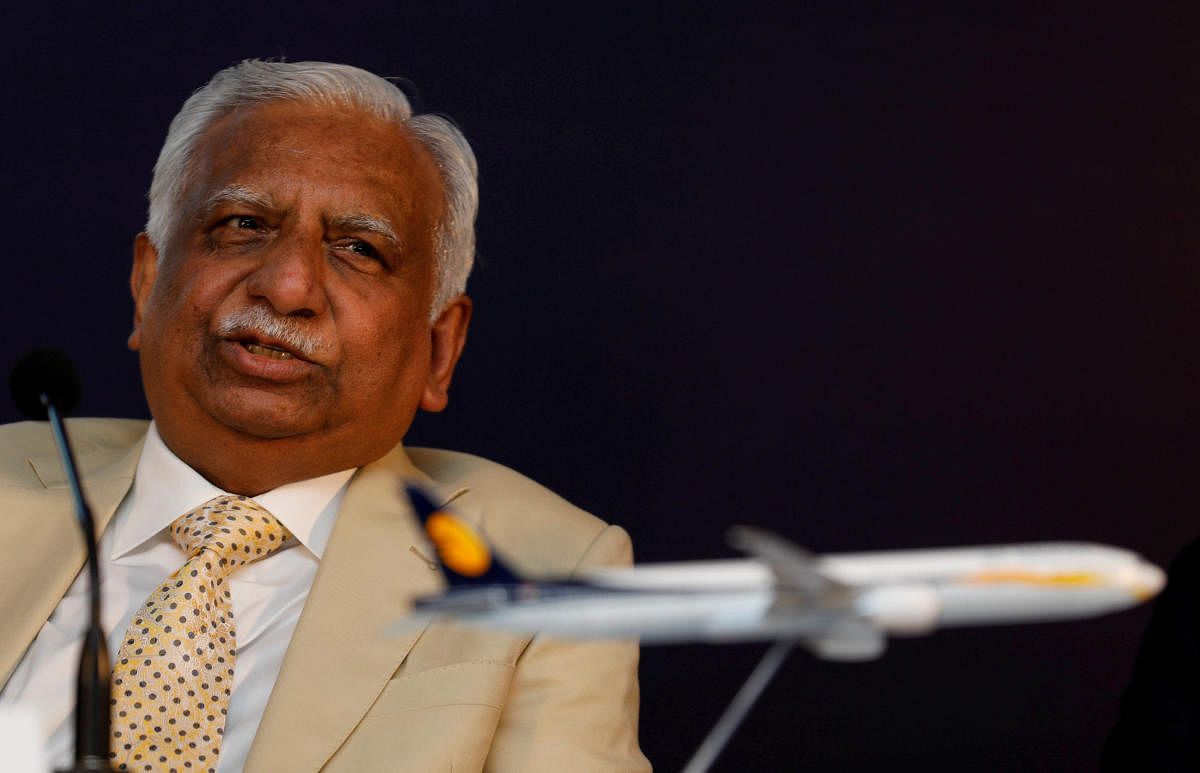 Jet Airways founder Naresh Goyal. (Photo by Reuters)