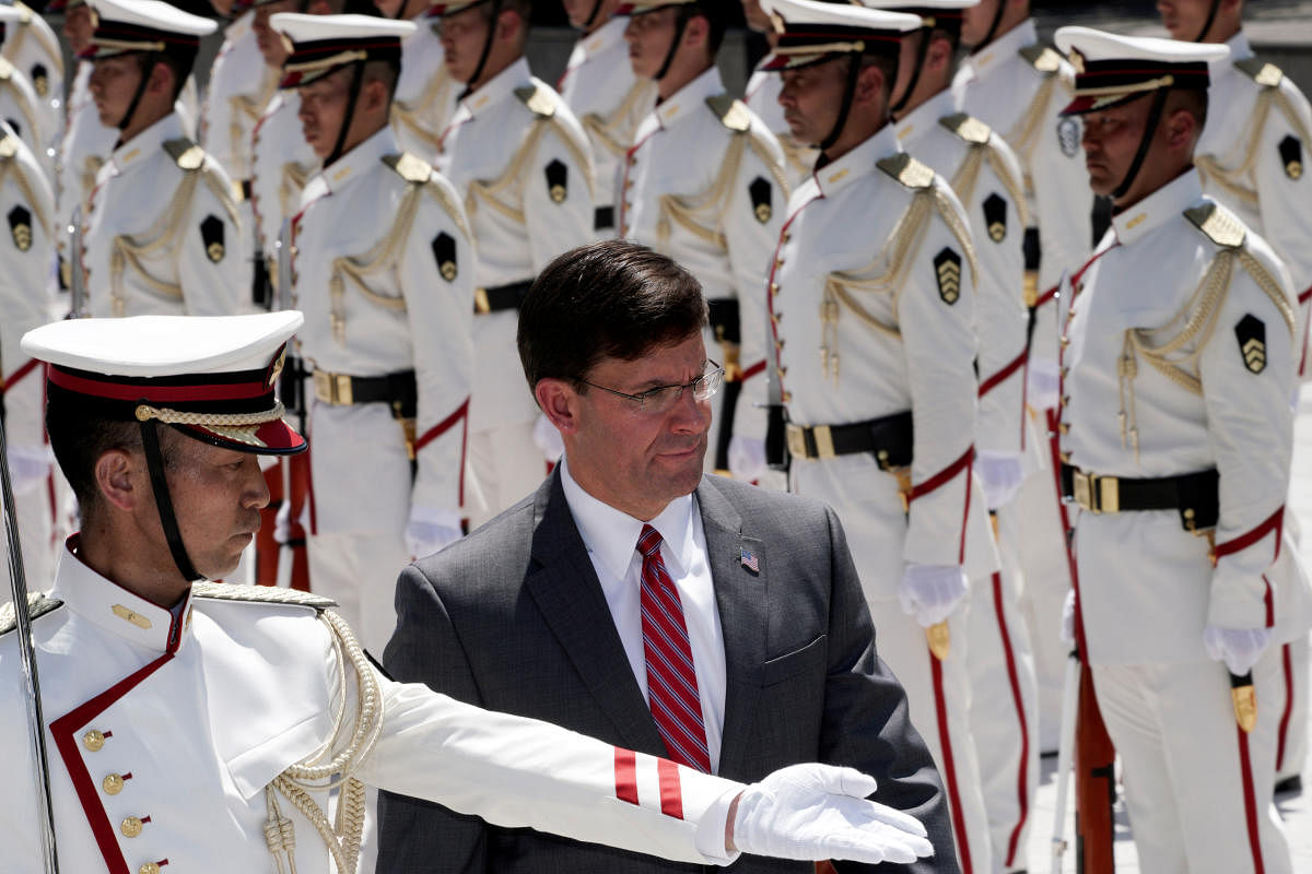 Japanese Minister of Defence Takeshi Iwaya. (Reuters Photo)
