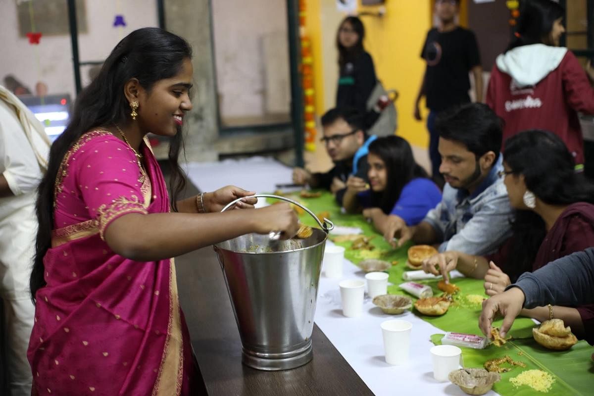 An Ethnic Meal Day at IIMB. 
