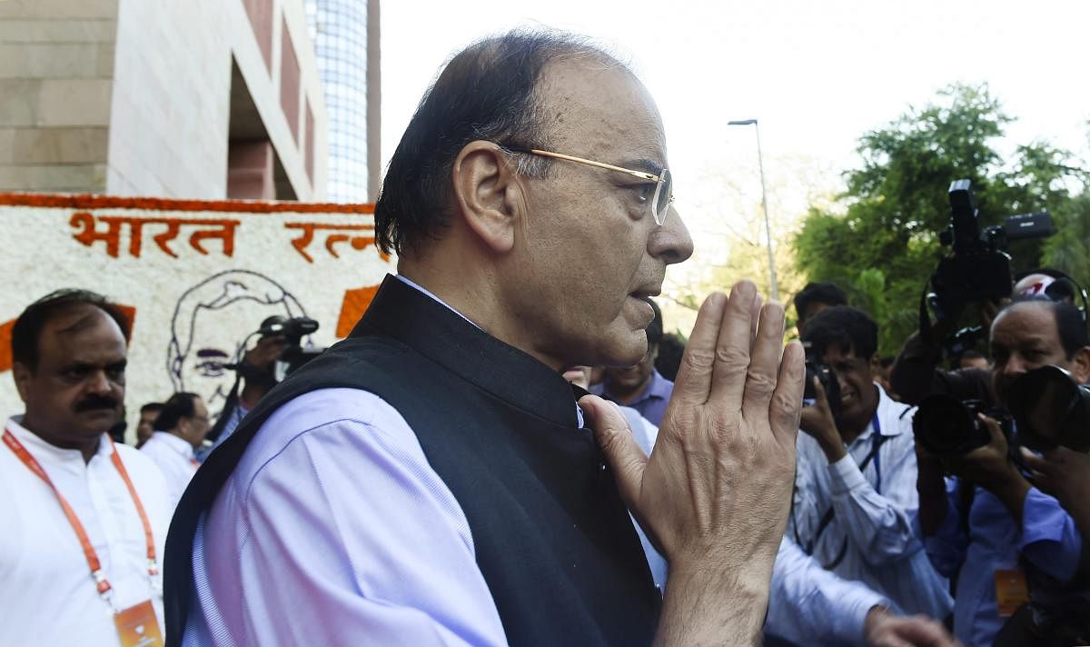 In a Facebook blog, Jaitley said Mallya's statement was "factually false" and "does not reflect the truth". (PTI Photo)