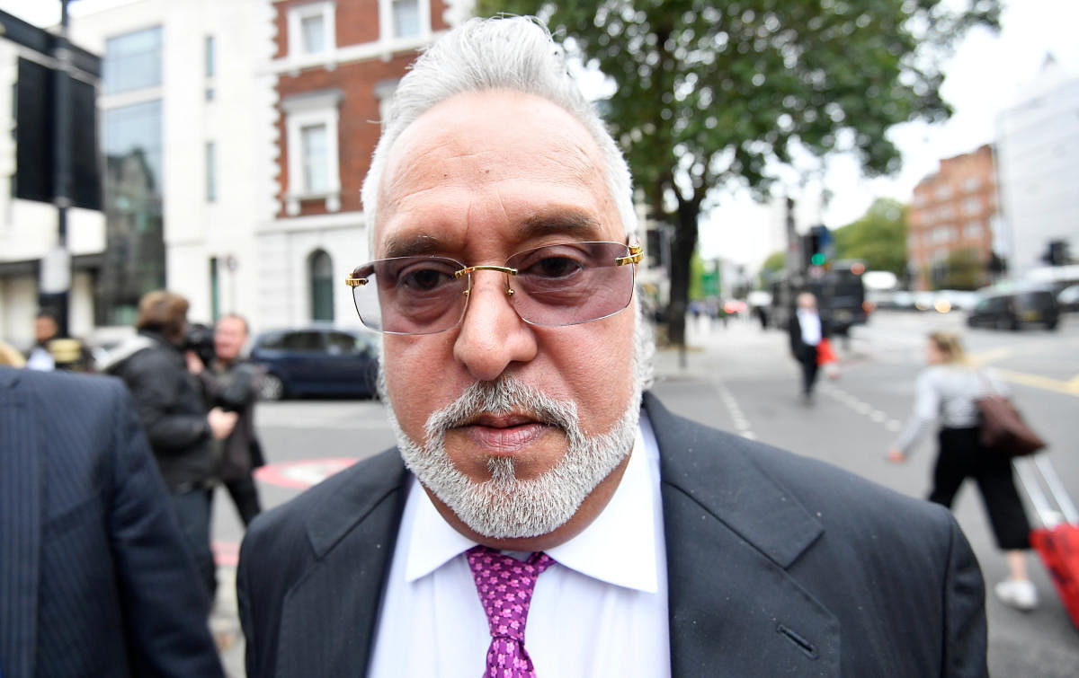 Vijay Mallya leaves Westminster Magistrates Court in London, Britain. Reuters file photo