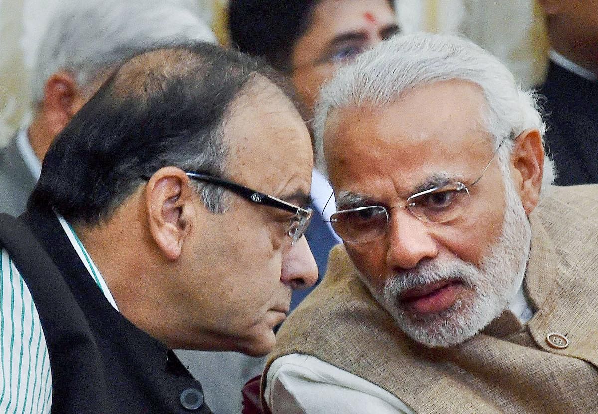 Prime Minister Narendra Modi on Saturday described Arun Jaitley as a "valued friend" (PTI Photo)