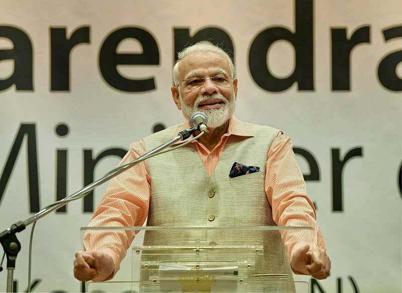 “We have to keep ourselves fit and the nation has to be made fit. It will be a very interesting campaign for everyone—children, young, elderly and women—and it will be your own movement. But today, I am not going to reveal its specifics. You must wait for August 29,” Modi said during his 'Mann ki Baat' monthly radio address on Sunday. (PTI File Photo)