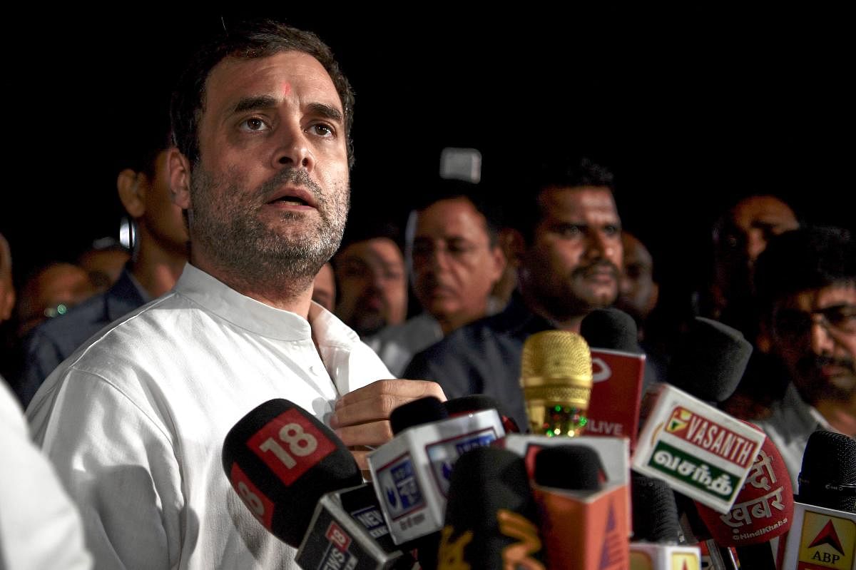 Congress leader Rahul Gandhi (AFP Photo)