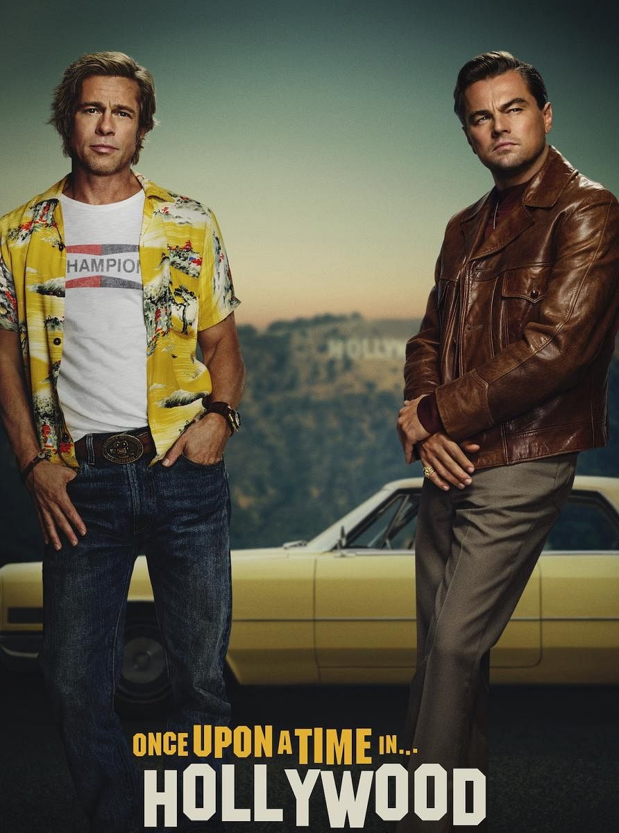 Brad Pitt and Leonardo  DiCaprio play the  leading men in the film.