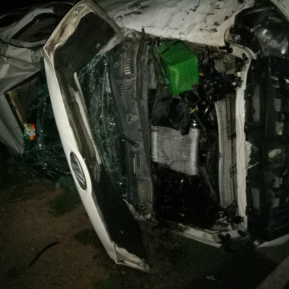 A pre-dawn outing to Nandi Hills turned fatal for four people as their SUV toppled after hitting a road divider on the northern outskirts of Bengaluru on Saturday. The crash also left five others wounded. 