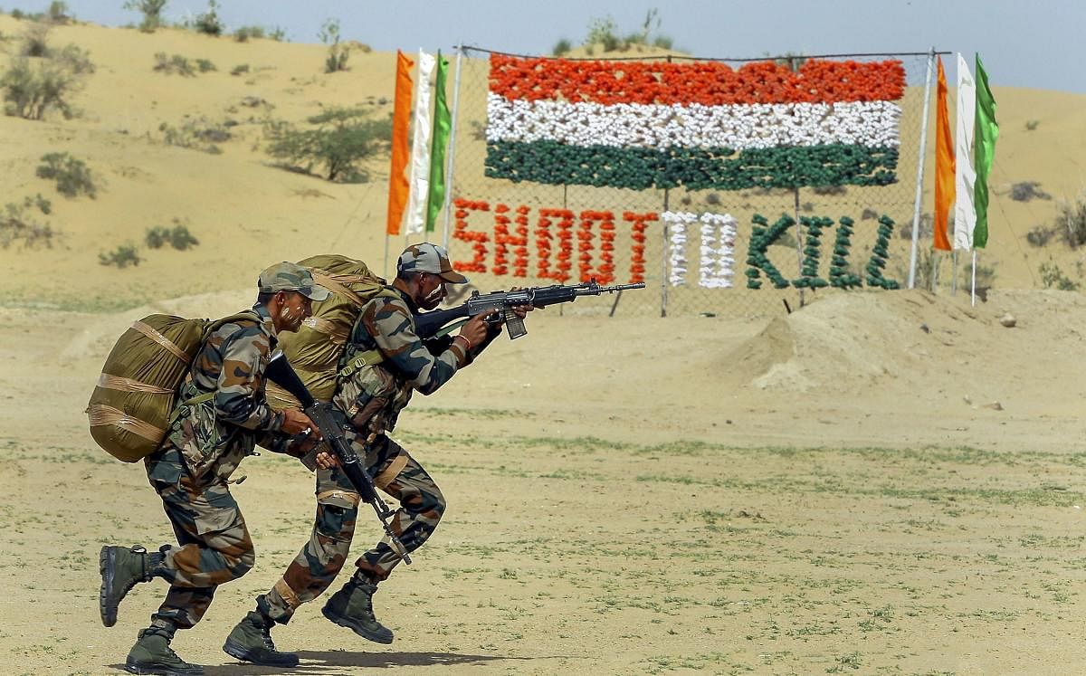India and Pakistan will be part of a mega military drill along with China and five other countries in Russia. (PTI Photo)