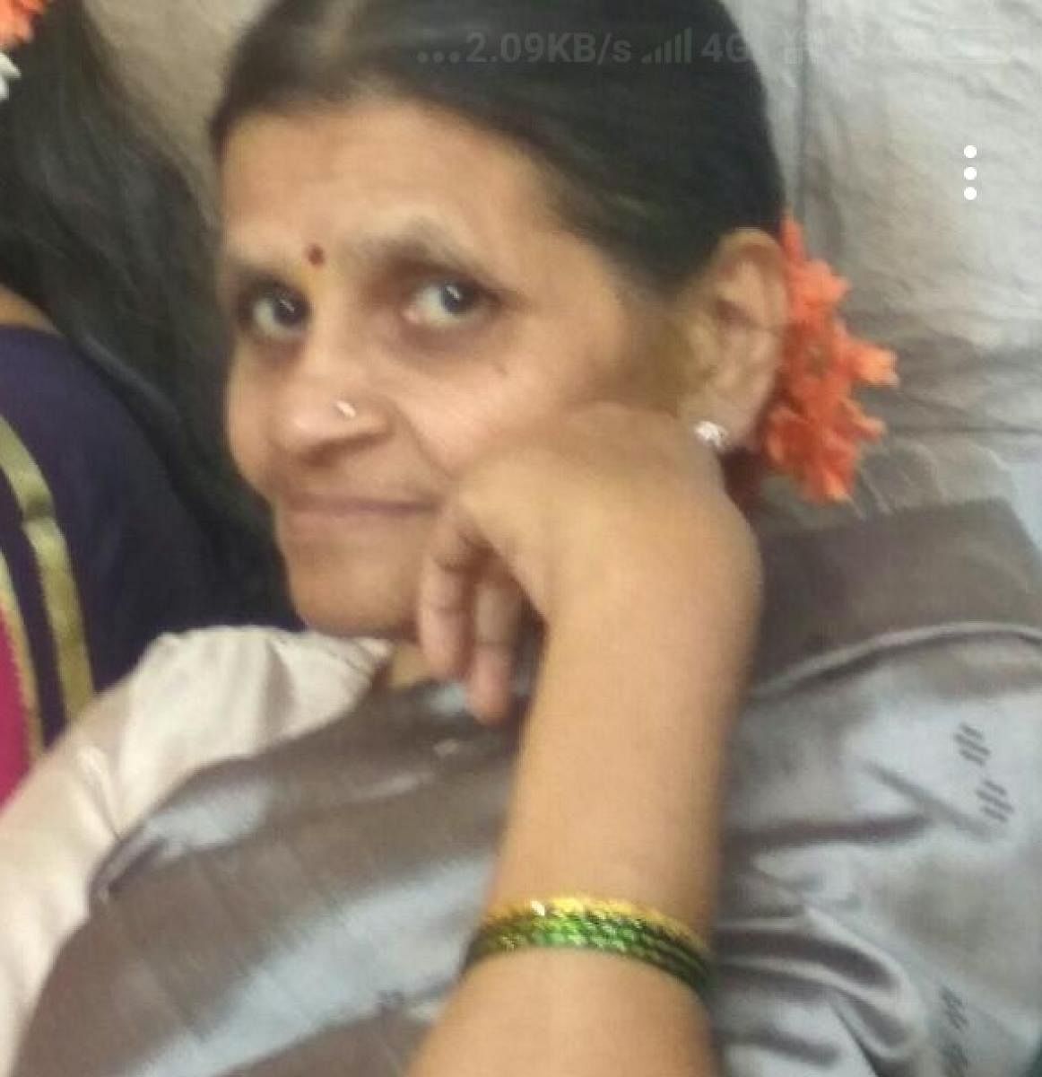 Swarna Murthy, the techie's mother 