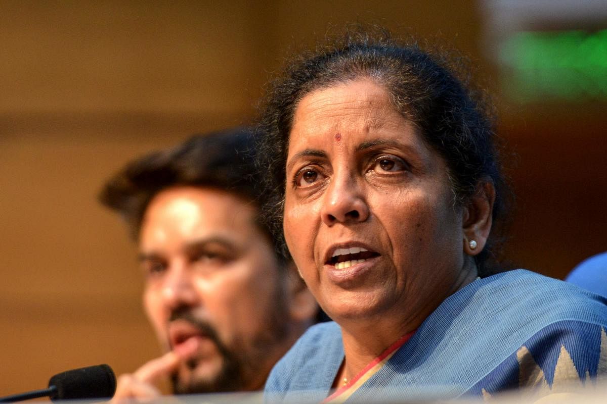 Finance Minister Nirmala Sitharaman on Tuesday said the Congress leader should have had consulted his own past finance ministers before levelling such charges. (Photo by Prem Singh / AFP)